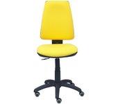 Silla Elche CP bali amarillo ruedas de parquet