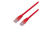 Cable de Red AISENS (RJ45 - 50 cm - Rojo)