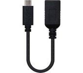 Cable usb 3.1 nanocable 10.01.4201 negro