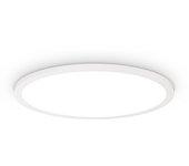 Ideal lux fly foco led semi empotrado integrado 45cm blanco, 3000k, ip40