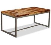 Mesa de comedor VIDAXL Marrón Madera (180 cm)