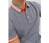 Jjepaulos Polo Ss Noos Azul Acero