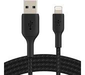 Belkin BRAIDED A-LTG 1M  BLK