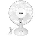 Ventilador Mesa Blanco EDM 25W 23 Cm