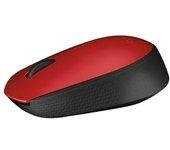 MOUSE LOGITECH WIRELESS M171 BLACK/RED