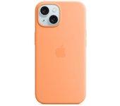 iphone 15 si case orange sorbet