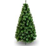 Árbol de Navidad de pino, decoración navideña, árbol de nieve, fácil montaje, altura 60cm 90cm 120cm 150cm 180cm 210cm, verde, verde con nieve y blanco，Árbol de Navidad Artificial, Material PVC Aguja de Pino, Hogar Decoración para Navidad