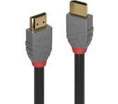 Cable HDMI LINDY (2 m - Negro)