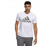 Camiseta de Hombre ADIDAS Corta Blanco (L)