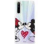 Funda para Realme 6 Oficial de Disney Mickey y Minnie Beso - Clásicos Disney