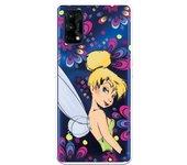 Funda para Realme 7 Pro Oficial de Disney Campanilla Flores