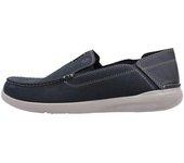 Mocasín Clarks Gorwin Step Azul Cuero Hombre - Cómodo y Elegante