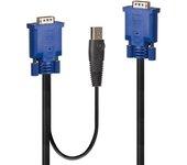 3m combined kvm & usb cable