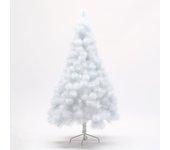 Árbol de Navidad de pino, decoración navideña, árbol de nieve, fácil montaje, altura 60cm 90cm 120cm 150cm 180cm 210cm, verde, verde con nieve y blanco，Árbol de Navidad Artificial, Material PVC Aguja de Pino, Hogar Decoración para Navidad