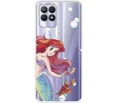 Funda Para Realme C11 2021 Oficial De Disney Ariel Y Sebastián Burbujas - La Sirenita