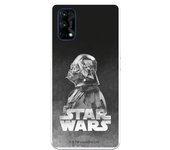 Funda para Realme 7 Pro Oficial de Star Wars Darth Vader Fondo negro - Star Wars