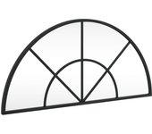 Espejo de pared negro 60x30 cm Iron Arch