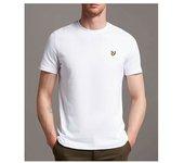 Camiseta lyle & scott v1-plain hombre blanco