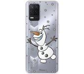 Funda Para Realme Narzo 30 5G Oficial De Disney Olaf Transparente - Frozen