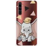 Funda para Realme X50 Pro Oficial de Disney Dumbo Silueta Transparente - Dumbo