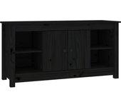 Mueble De Tv VIDAXL Negro Madera (103x36.5x52 cm )