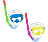 Gafas de Buceo con Tubo Infantiles BESTWAY Azul Naranja