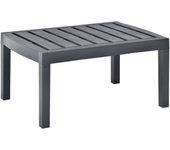 VidaXL Mesa de exterior Brill 38x78x55 cm