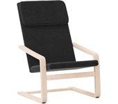 Black Relax Chair en Tela