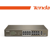 Tenda Switch Tef1118p Poe Fe/ge 18 Puertos