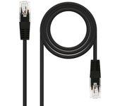 LATIGUILLO 2M UTP CAT5E NEGRO