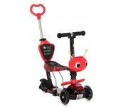 Scooter Infantil con Asiento y Encosto SMART PLUS by Lorelli red fire