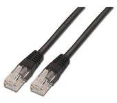 CABLE RED UTP CAT5E RJ45 AISENS 0.5M NEGRO