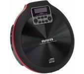 Aiwa Walk Reproductor de CD/MP3 Rojo