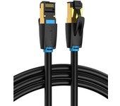 Cable de red rj45 sftp vention ikabj cat.8 5m negro