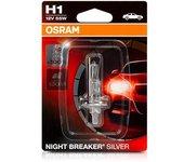 Lámpara H1 12V55W Night Breaker® Plata Blister OSRAM