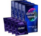 Durex - Preservativos Placer Prolongado para Mayor Sensación Packs 12-24-48 condones para un sexo seguro