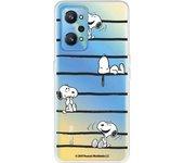 Funda Para Realme Gt Neo 2 Oficial De Peanuts Snoopy Rayas - Snoopy