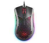 mas gaming ratón mmex 32000dpi 75g rgb black