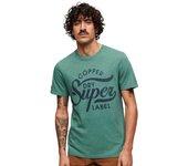 Camiseta de Hombre SUPERDRY Verde (XL)