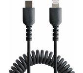 Cable USB a Lightning Startech RUSB2CLT50CMBC 50 cm Negro