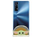 Funda para Realme 7 Oficial de Star Wars Baby Yoda Sonrisas - The Mandalorian