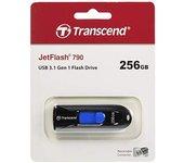 Transcend Pendrive Jetflash 790 256gb Usb 3.1 Gen1