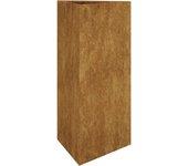 vidaXL Jardinera de acero corten 40x34,5x75 cm