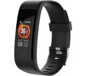 Bluetooth fitnessband - negro