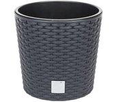 Macetero PROSPERPLAST Rato Round (Gris - 40x37.5cm)