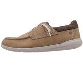 Clarks Gorwin Moc Zapato Náutico hombre Beige