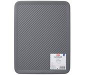 TATAY Baobab - Tapa Caja Organizadora Rectangular 5L Plástico PP05. Gris Antracita