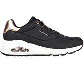 Zapatilla Skechers W Uno Shimmer Away BLK