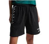 Short Superdry Code Core Sport Negro para Mujer