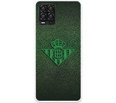 Funda para Realme 8 del Betis Escudo Verde Fondo trama - Licencia Oficial Real Betis Balompié